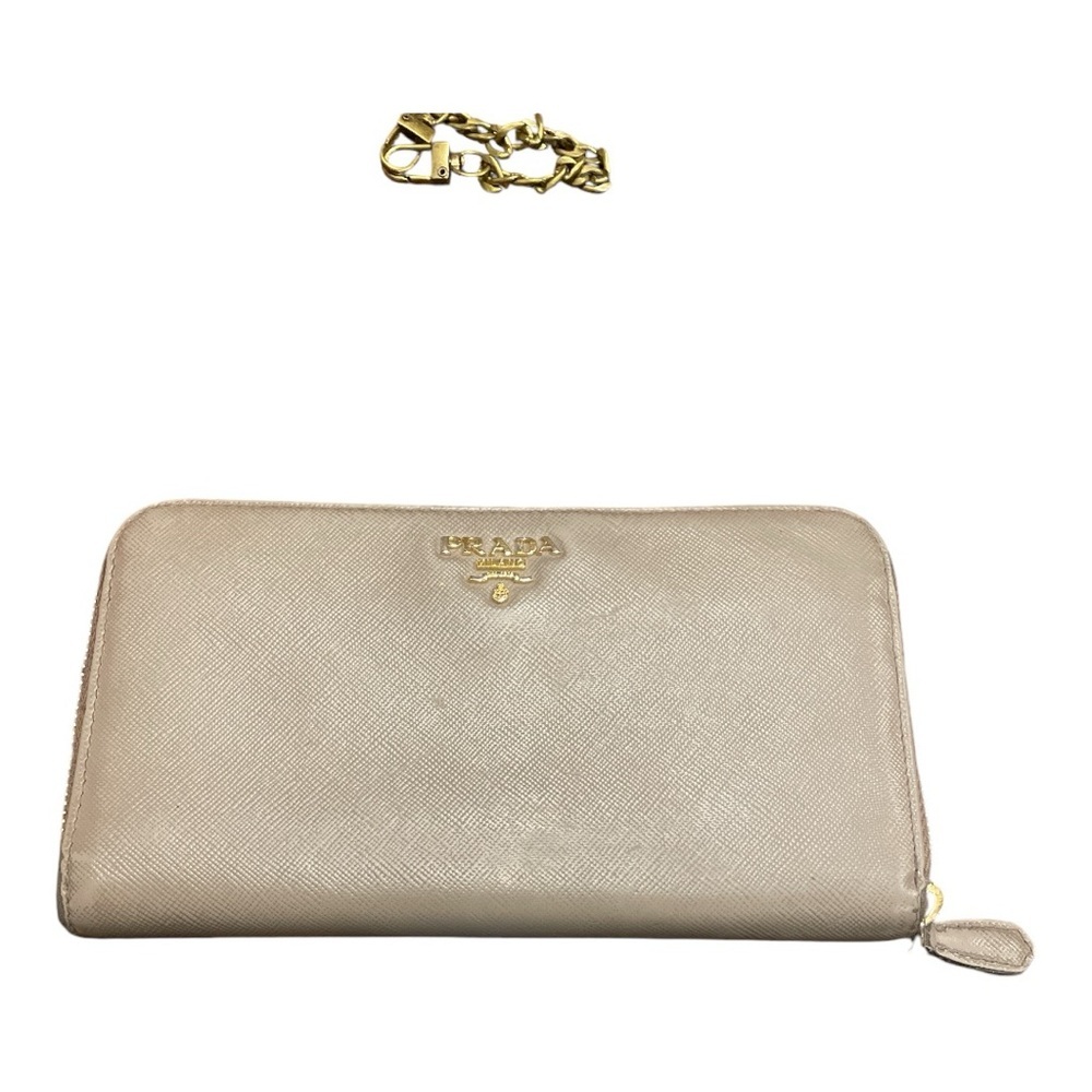 Prada Saffiano Leather Zippy Long Wallet EUC  FF - Picture 5 of 13